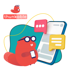 Разработка мобильных приложений в Thunkable. Начало - КИБЕРшкола программирования для детей, компьютерные курсы для школьников, начинающих и подростков - KIBERone г. Пушкин