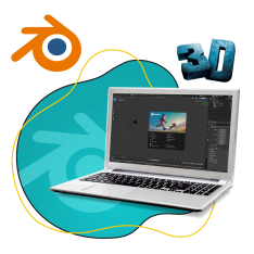 Blender - КИБЕРшкола программирования для детей, компьютерные курсы для школьников, начинающих и подростков - KIBERone г. Пушкин