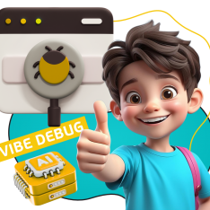 Тестирование & Vibe Debug. Охотники за багами - КИБЕРшкола программирования для детей, компьютерные курсы для школьников, начинающих и подростков - KIBERone г. Пушкин