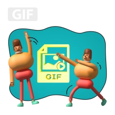 Gif-анимация - КИБЕРшкола программирования для детей, компьютерные курсы для школьников, начинающих и подростков - KIBERone г. Пушкин