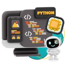 Мой первый сайт с мозгами: Python + AI - КИБЕРшкола программирования для детей, компьютерные курсы для школьников, начинающих и подростков - KIBERone г. Пушкин