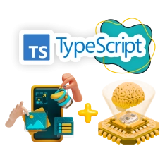 TypeScript + AI: создаём умные веб-приложения - КИБЕРшкола программирования для детей, компьютерные курсы для школьников, начинающих и подростков - KIBERone г. Пушкин