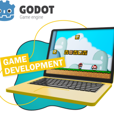 Godot.  Основа создания легендарных игр - КИБЕРшкола программирования для детей, компьютерные курсы для школьников, начинающих и подростков - KIBERone г. Пушкин