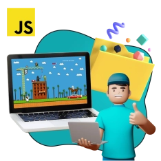 JavaScript + AI. Проектное обучение + геймификация + AI-помощники - КИБЕРшкола программирования для детей, компьютерные курсы для школьников, начинающих и подростков - KIBERone г. Пушкин